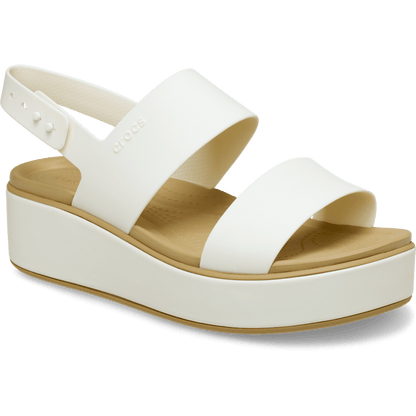 Brooklyn Matte Wrap Low Wedge - Crocs
