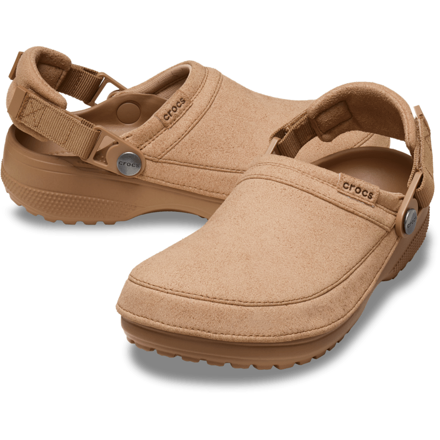 Classic Crafted Vegan Suede Clog - Crocs