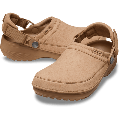 Classic Crafted Vegan Suede Clog - Crocs