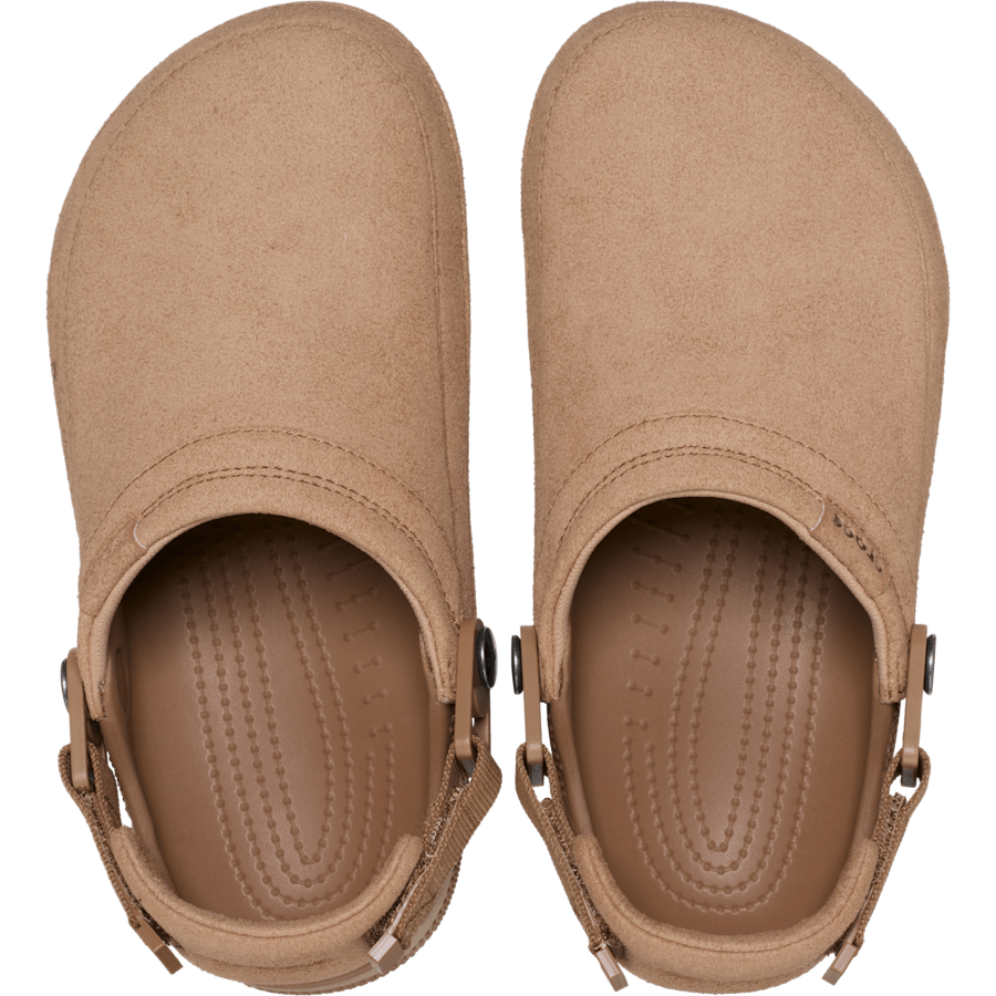 Classic Crafted Vegan Suede Clog - Crocs