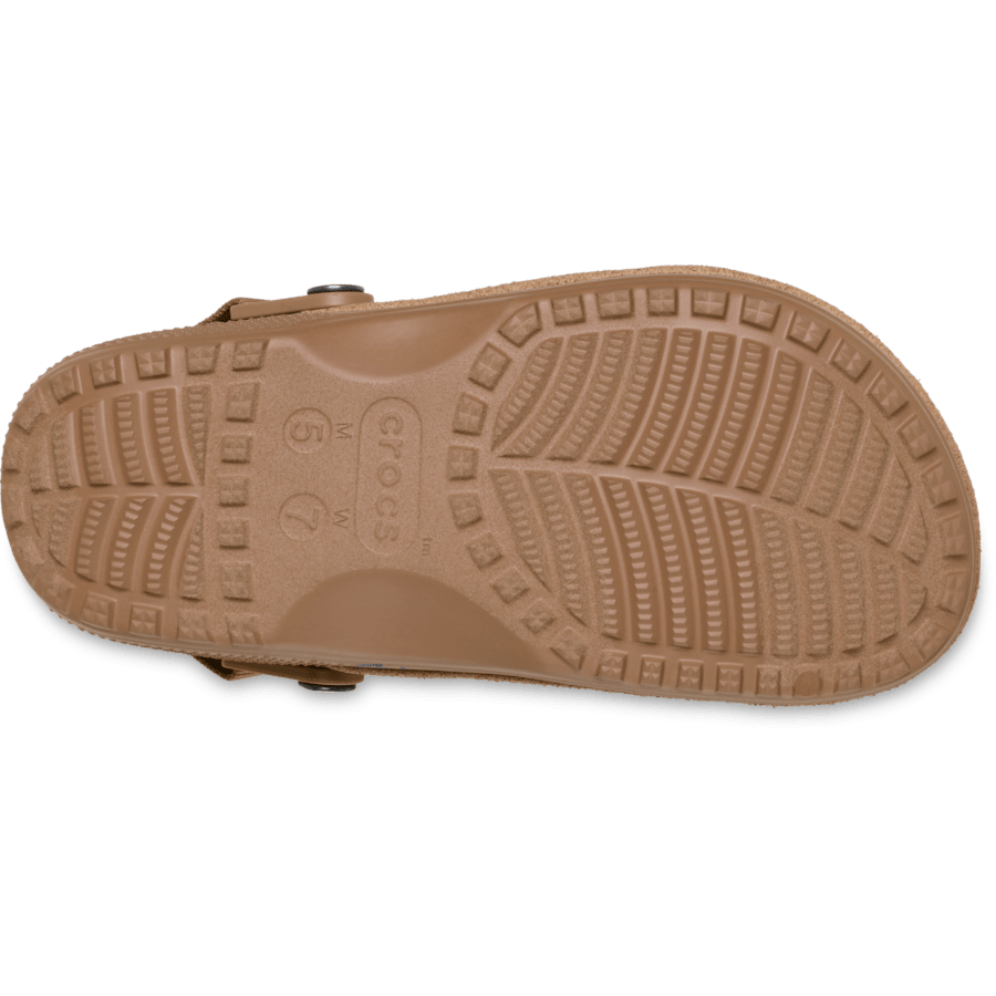 Classic Crafted Vegan Suede Clog - Crocs