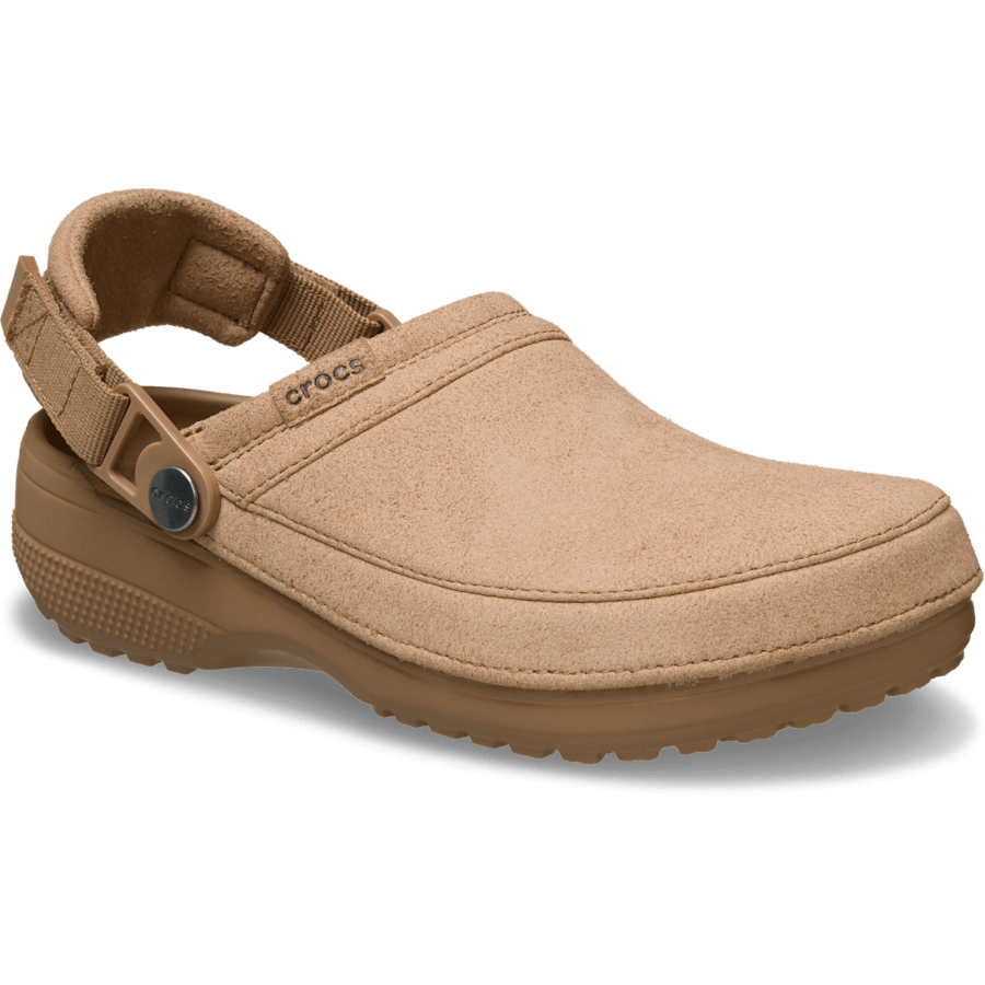 Classic Crafted Vegan Suede Clog - Crocs