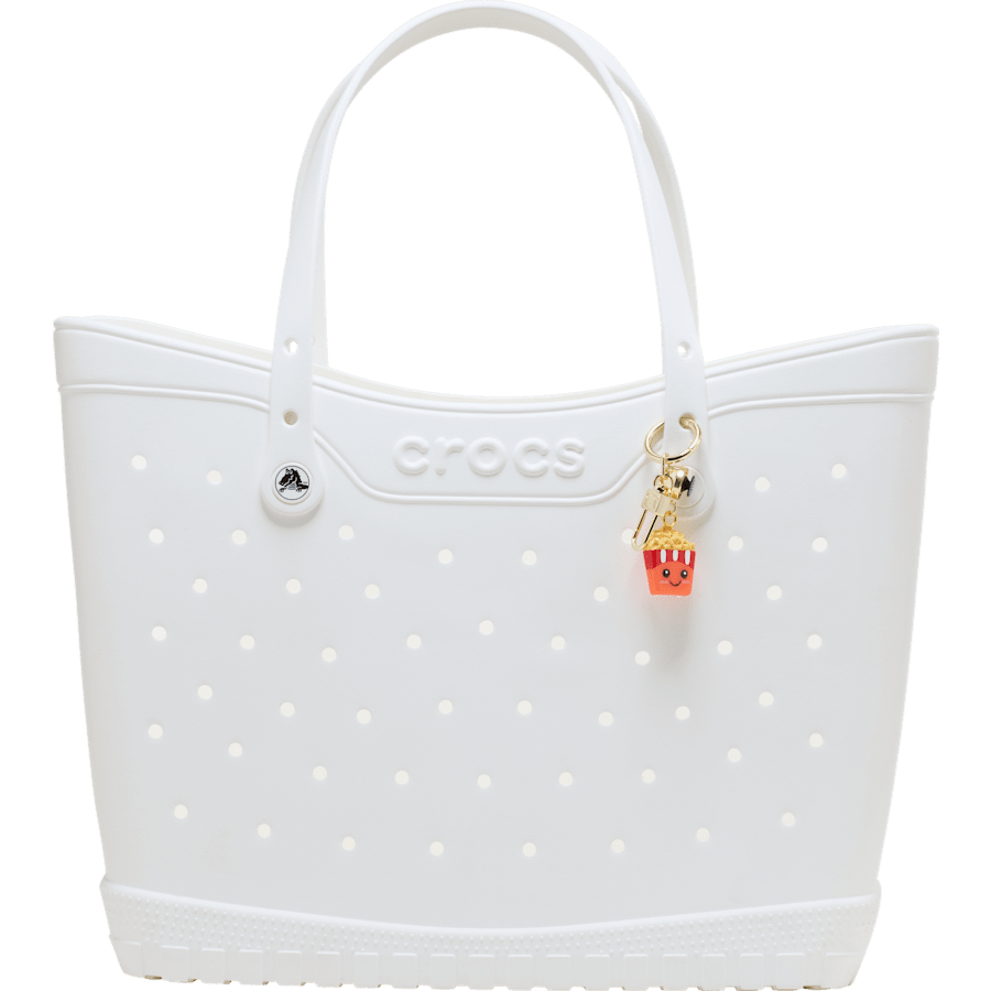 Cute Popcorn Bucket Bag Charm - Crocs
