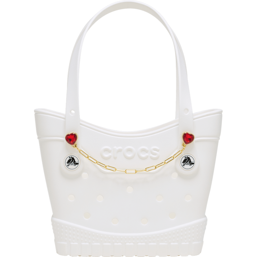 Gold Paperclip Bag Chain - Crocs