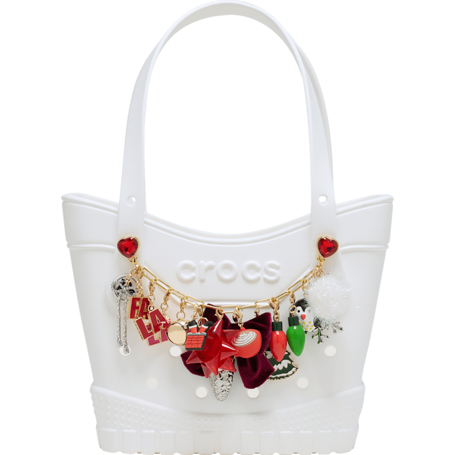 Gold Paperclip Bag Chain - Crocs