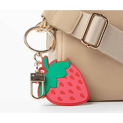 Strawberry Bag Charm - Crocs