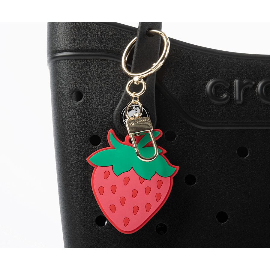 Strawberry Bag Charm - Crocs