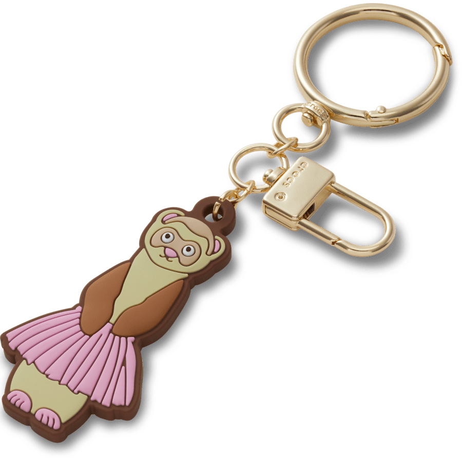 Ferret in a Tutu Bag Charm - Crocs