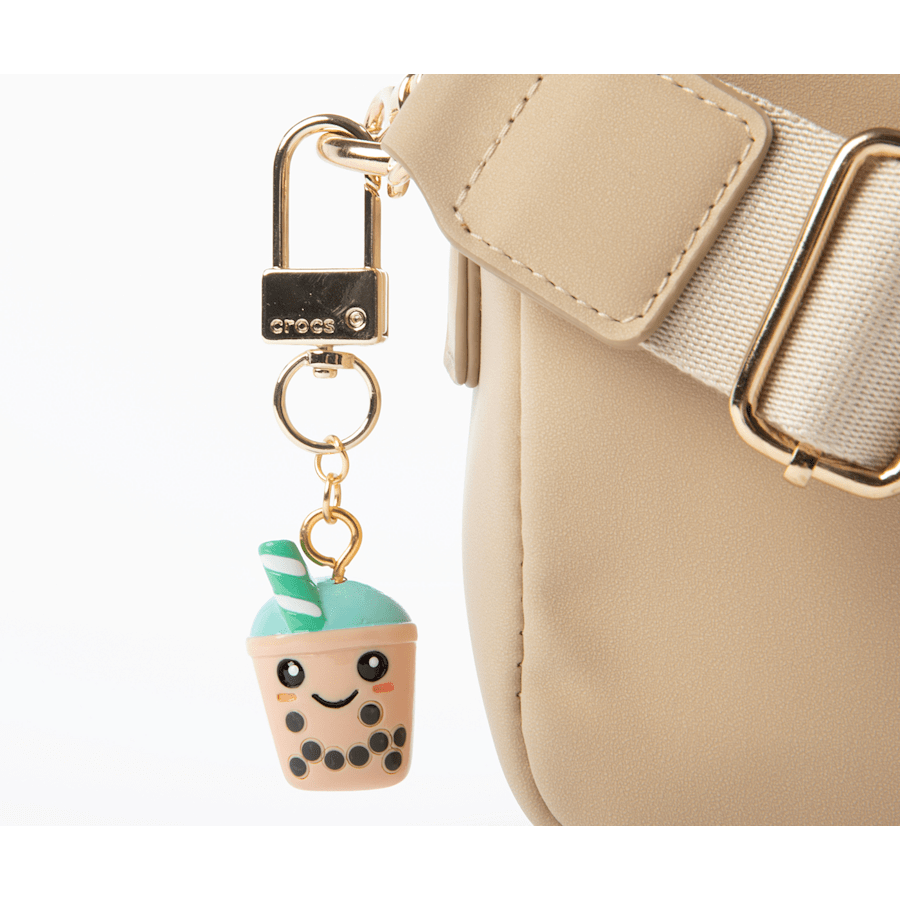 Cute Boba Drink Bag Charm - Crocs