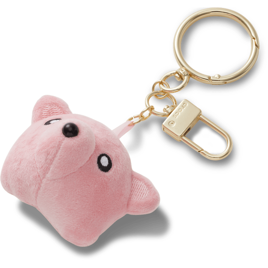 Plush Teddy Face Bag Charm - Crocs