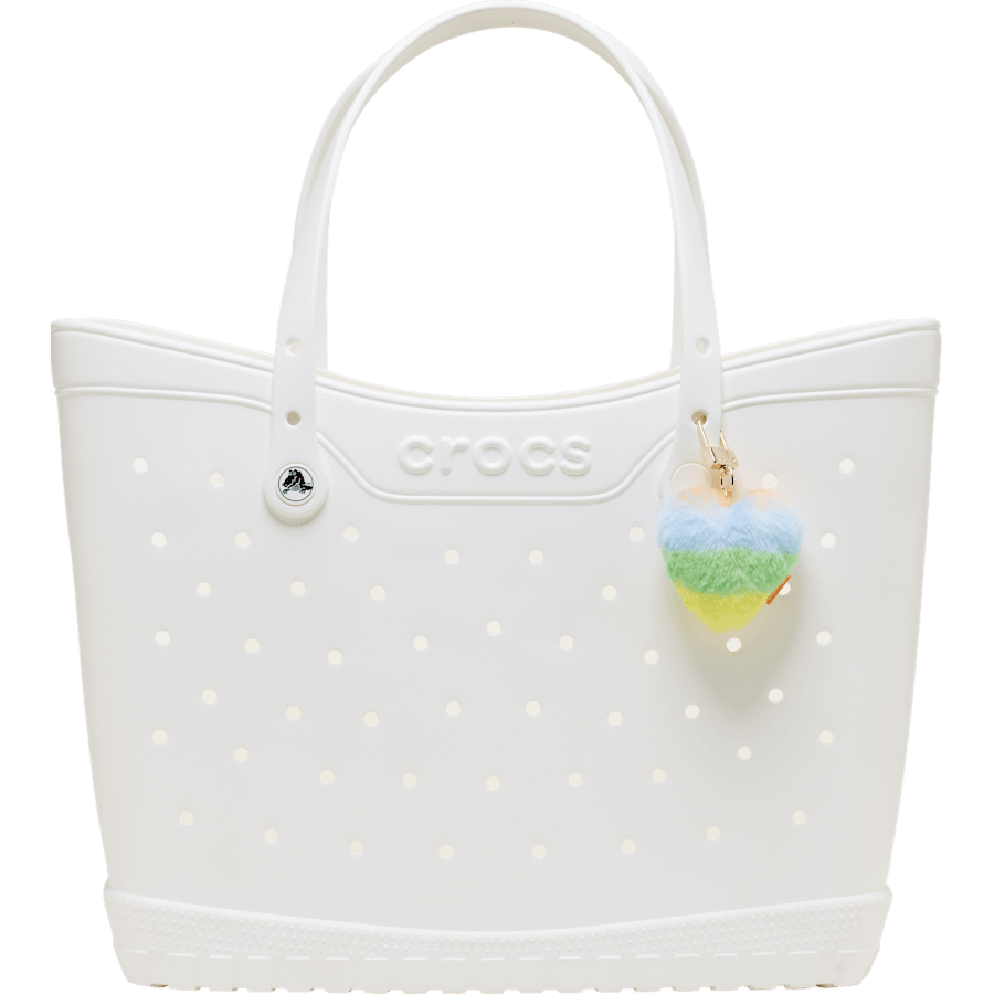 Plush Heart Bag Charm - Crocs