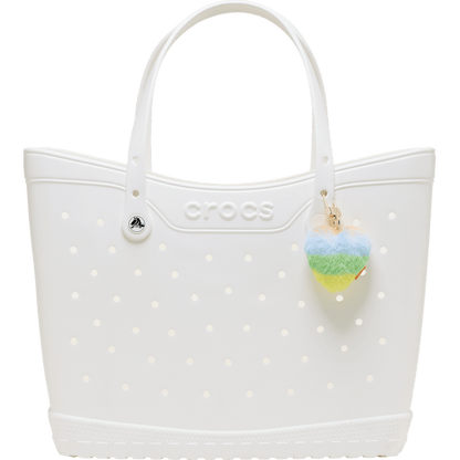 Plush Heart Bag Charm - Crocs