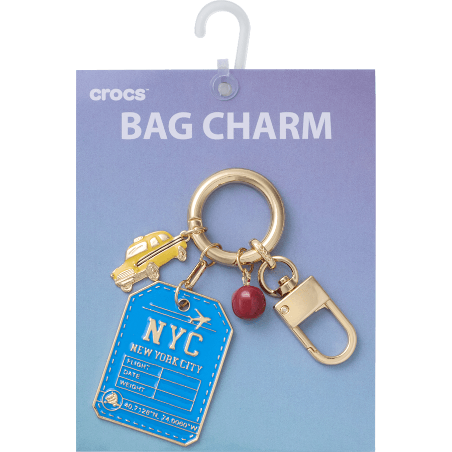 New York City Bag Charm - Crocs