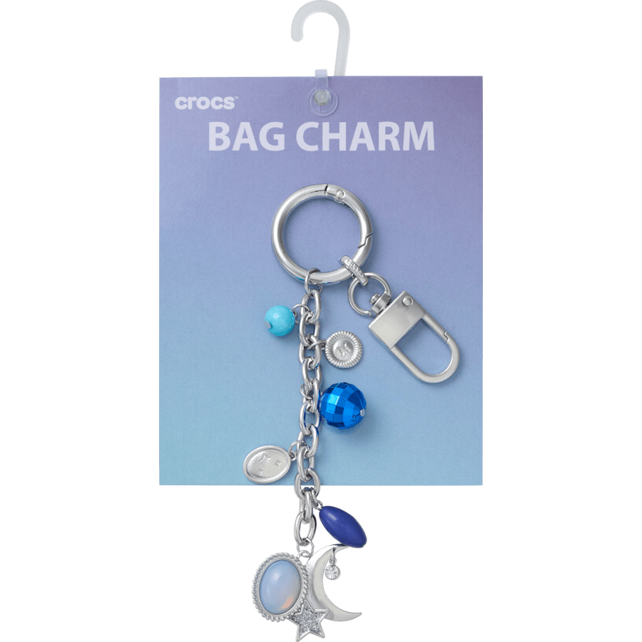 Moon and Stars Bag Charm - Crocs