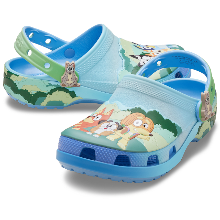Toddler Bluey Best Buddies Classic Clog - Crocs