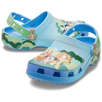 Toddler Bluey Best Buddies Classic Clog - Crocs