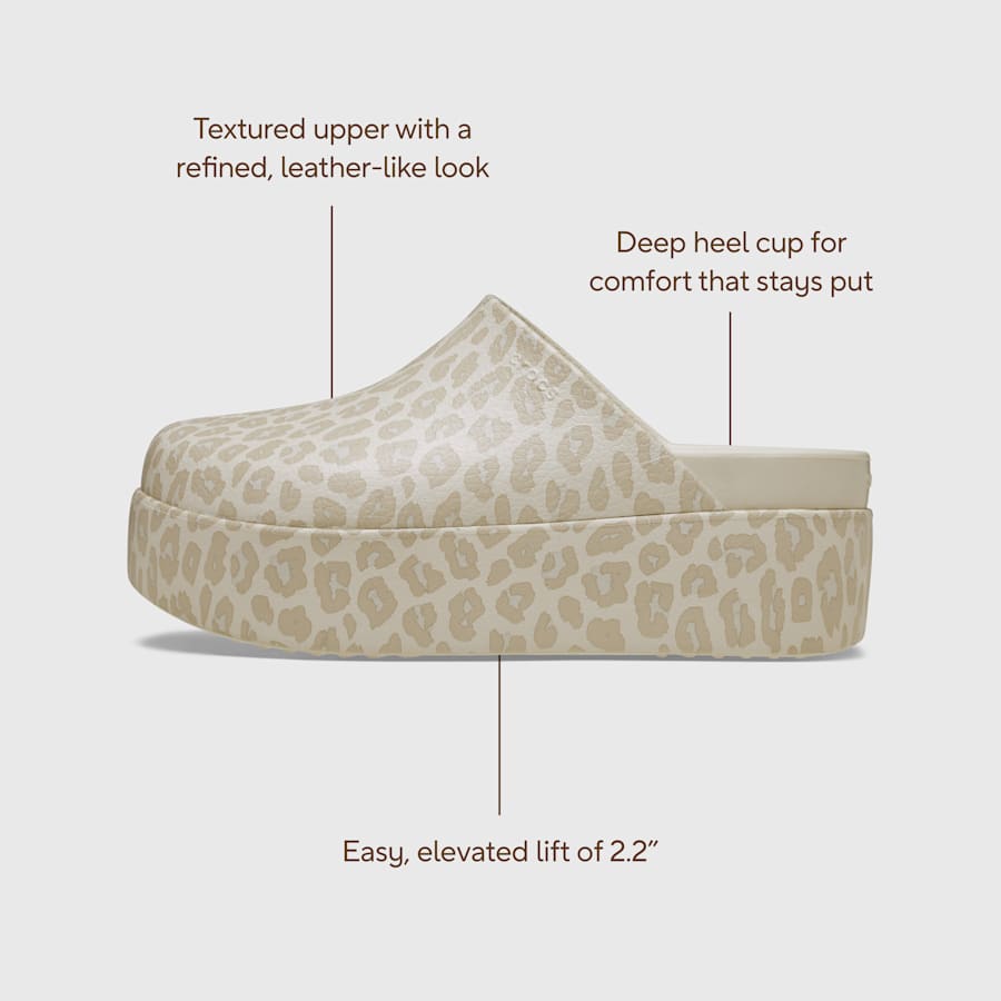 Dylan Platform Animal Clog - Crocs