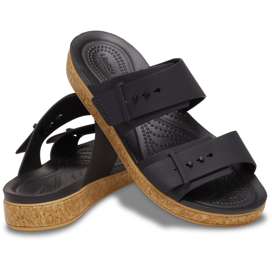 Brooklyn Cork Buckle Low Low - Crocs