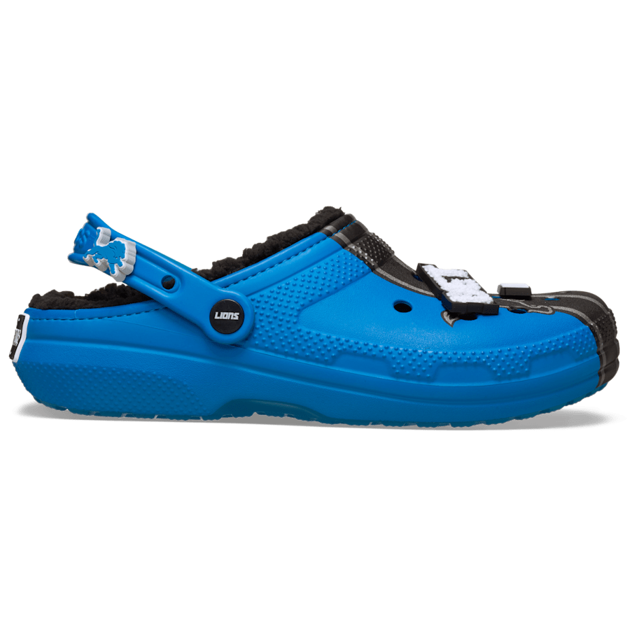NFL Detroit Lions Classic Lined Clog - Crocs