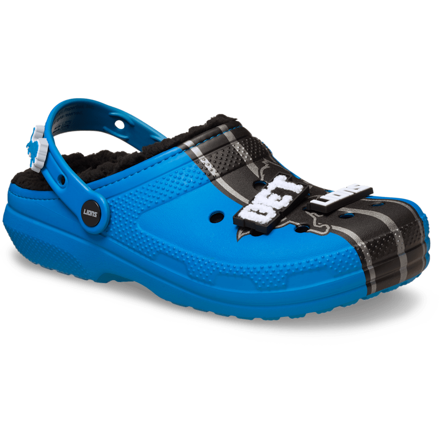 NFL Detroit Lions Classic Lined Clog - Crocs