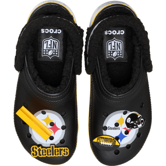 NFL Pittsburgh Steelers Classic Lined Clog - Crocs