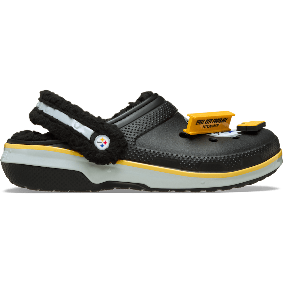 NFL Pittsburgh Steelers Classic Lined Clog - Crocs