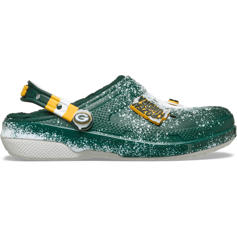 NFL Green Bay Packers Classic Lined Clog - Crocs
