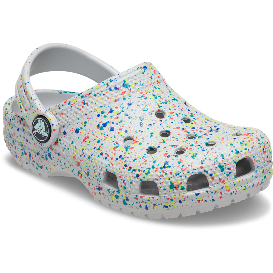 Kids' Classic Glow Paint Splatter Clog - Crocs