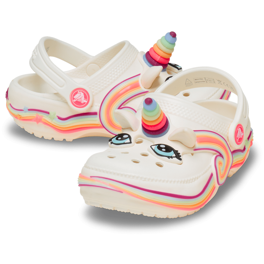 Toddler Classic IAM Unicorn Lights Clog - Crocs