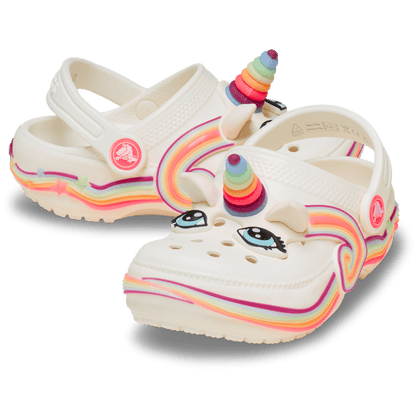 Toddler Classic IAM Unicorn Lights Clog - Crocs