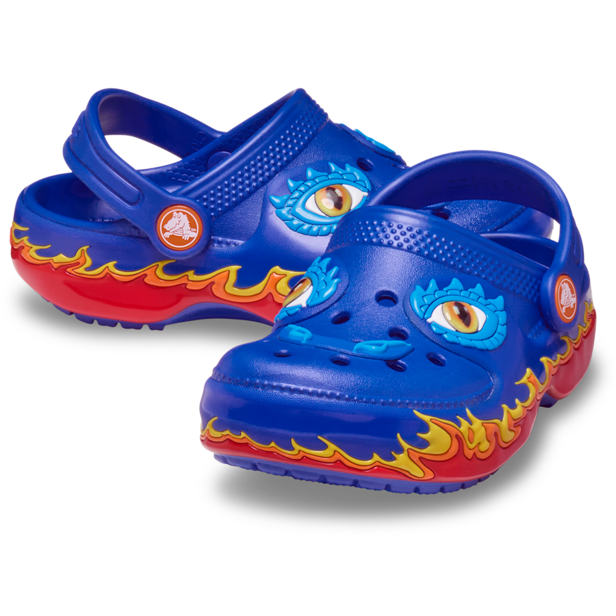 Toddler Classic IAM Dragon Lights Clog - Crocs