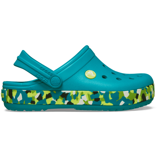 Kids' Crocband Glow Confetti Band Clog - Crocs