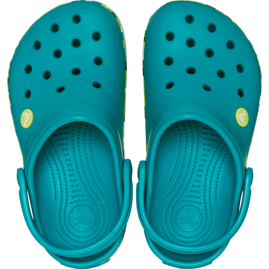 Kids' Crocband Glow Confetti Band Clog - Crocs