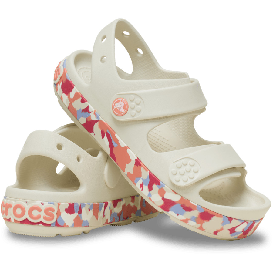 Kids’ Crocband™ Cruiser Glow Confetti Band Sandal. - Crocs