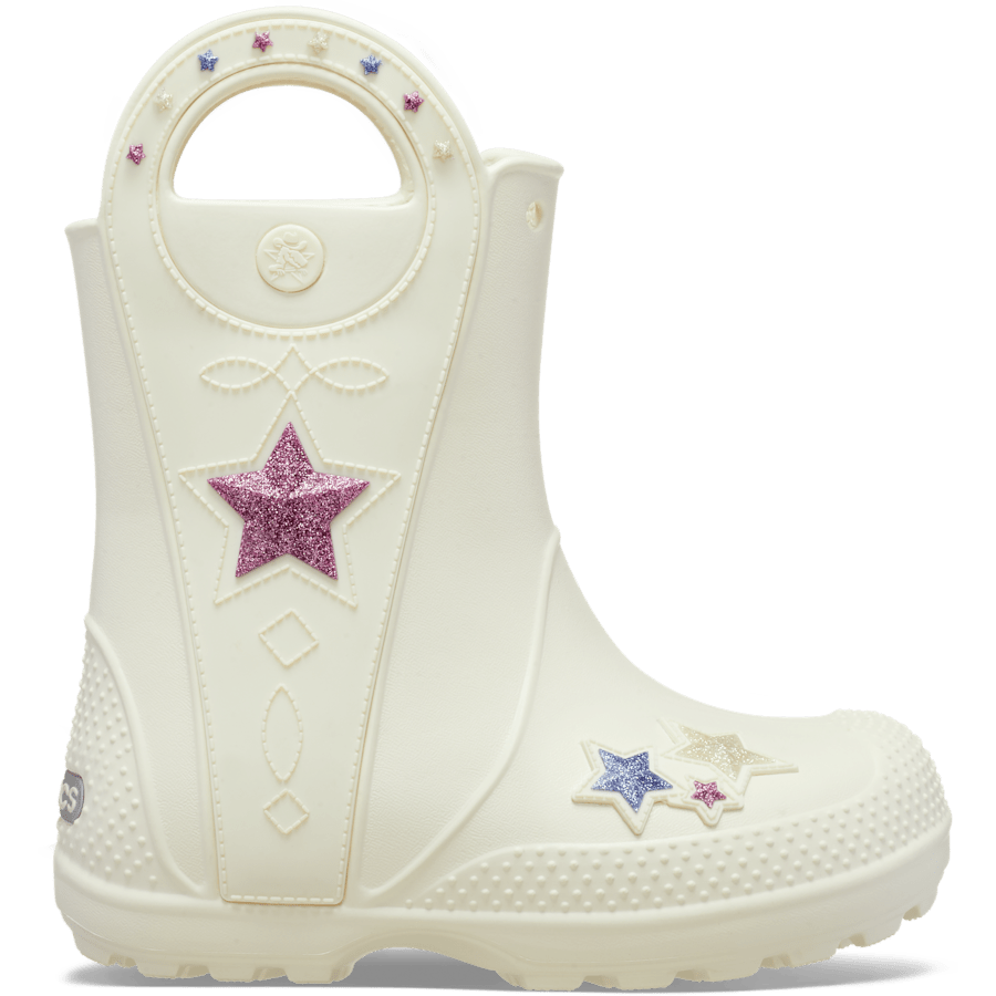 Kids' Handle It Western Metallic Boot - Crocs