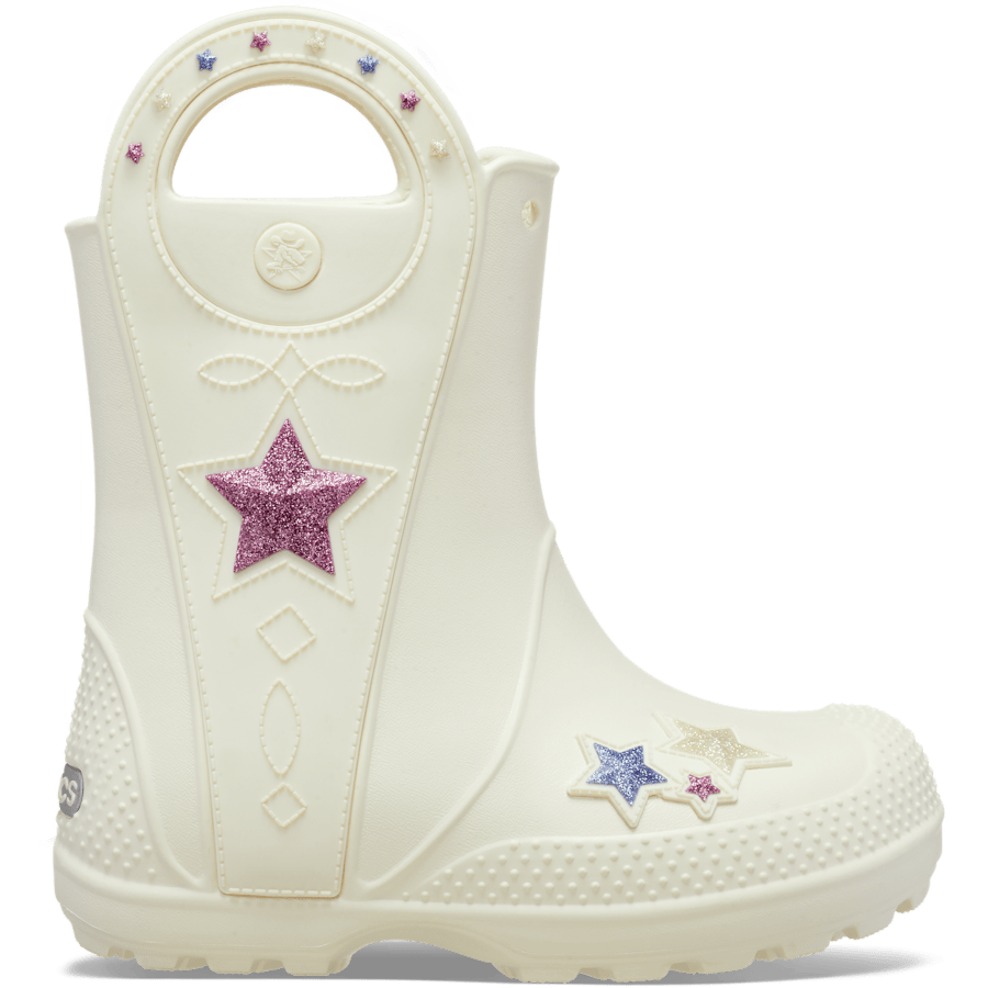 Toddler Handle It Western Metallic Boot - Crocs
