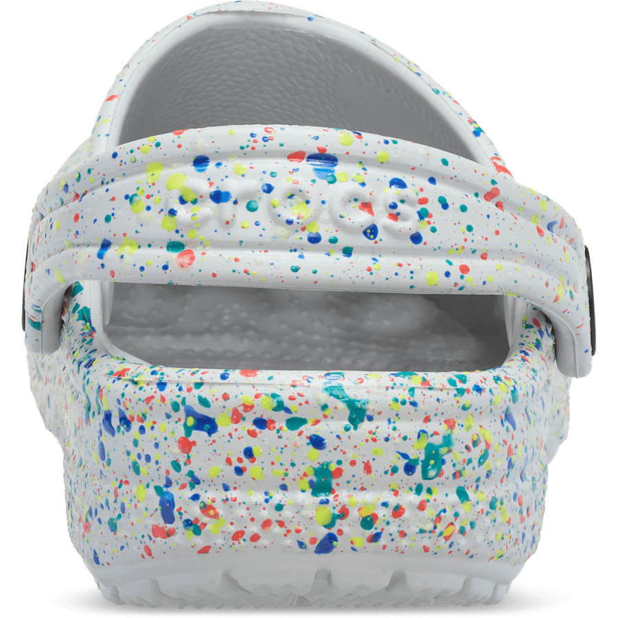Toddler Classic Glow Paint Splatter Clog - Crocs