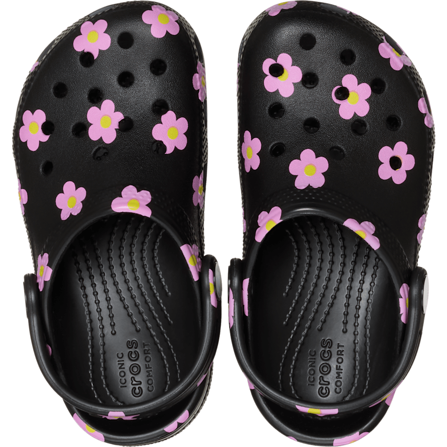 Toddler Classic Flower Clog - Crocs