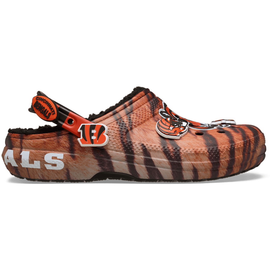 NFL Cincinnati Bengals Classic Lined Clog - Crocs