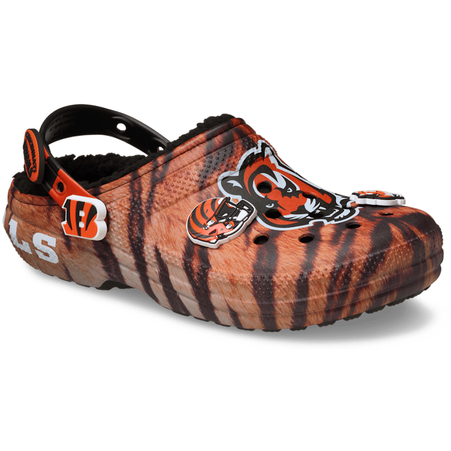 NFL Cincinnati Bengals Classic Lined Clog - Crocs