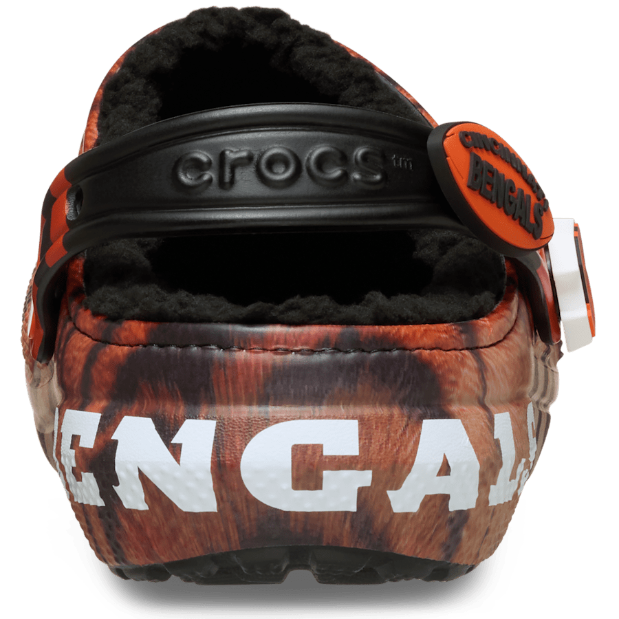 NFL Cincinnati Bengals Classic Lined Clog - Crocs