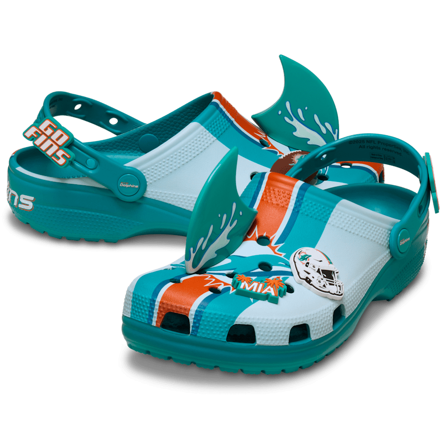 NFL Miami Dolphins Classic Clog - Crocs