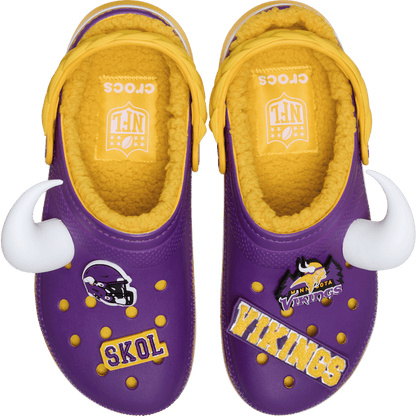 NFL Minnesota Vikings Classic Lined Clog - Crocs