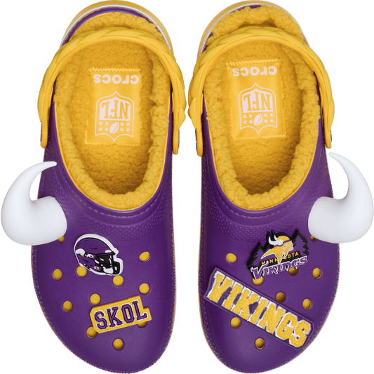 NFL Minnesota Vikings Classic Lined Clog - Crocs