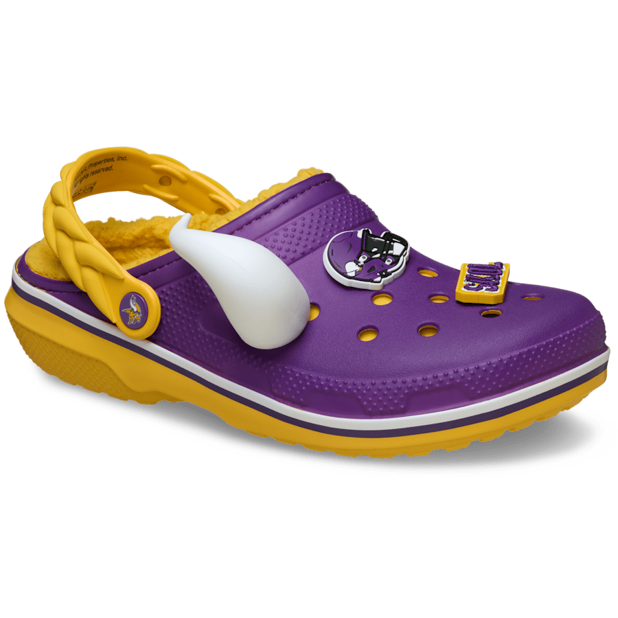 NFL Minnesota Vikings Classic Lined Clog - Crocs