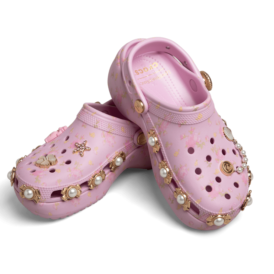 LoveShackFancy Classic Platform Clog - Crocs