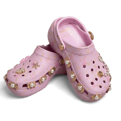 LoveShackFancy Classic Platform Clog - Crocs