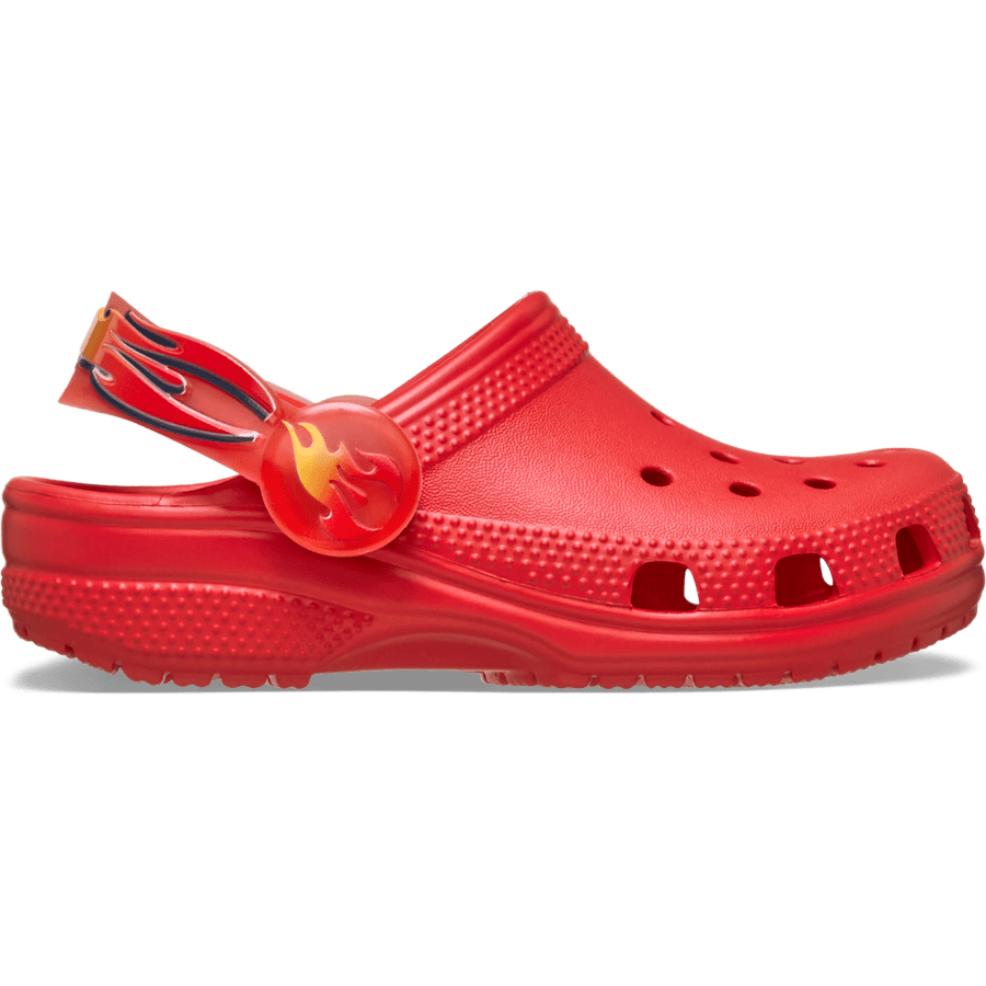 Toddler Classic Flame Lights Backstrap Clog - Crocs