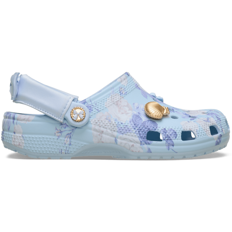 LoveShackFancy Blue Classic Clog - Crocs