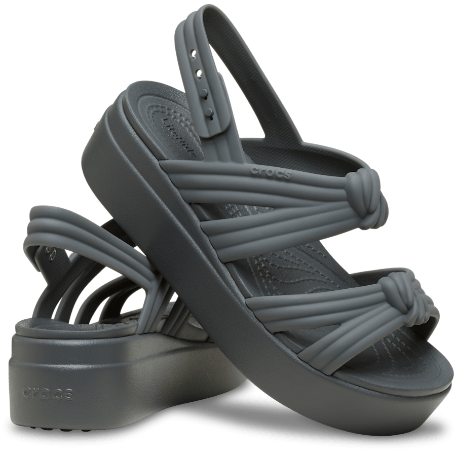 Brooklyn Knot Low Wedge - Crocs